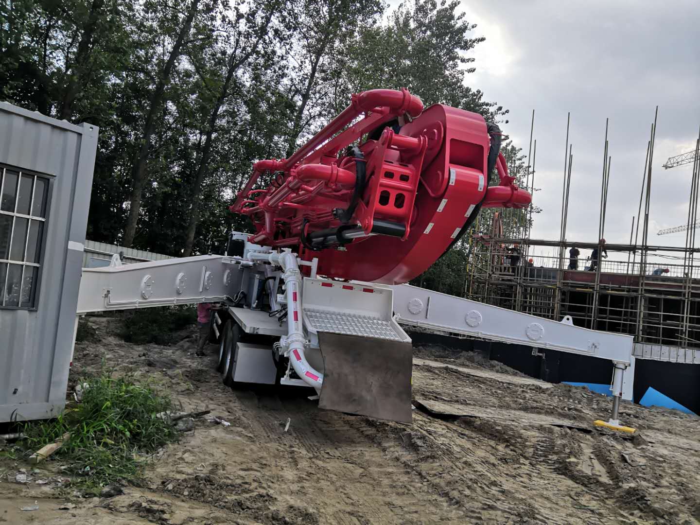 混凝土泵車 混凝土泵車